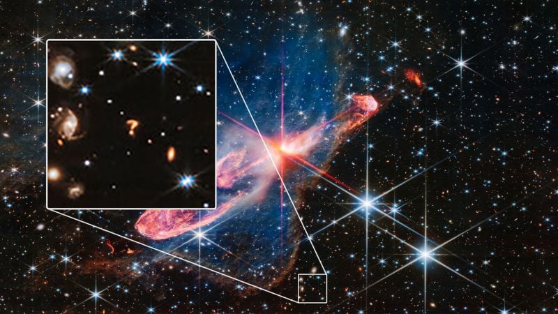 Featured image for "Unveiling the Enigmatic Cosmic Question Mark: NASA's Telescope Makes a Startling Discovery"