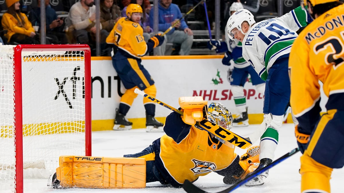 "2024 NHL Playoffs: Predators Set to Face Canucks in First Round"