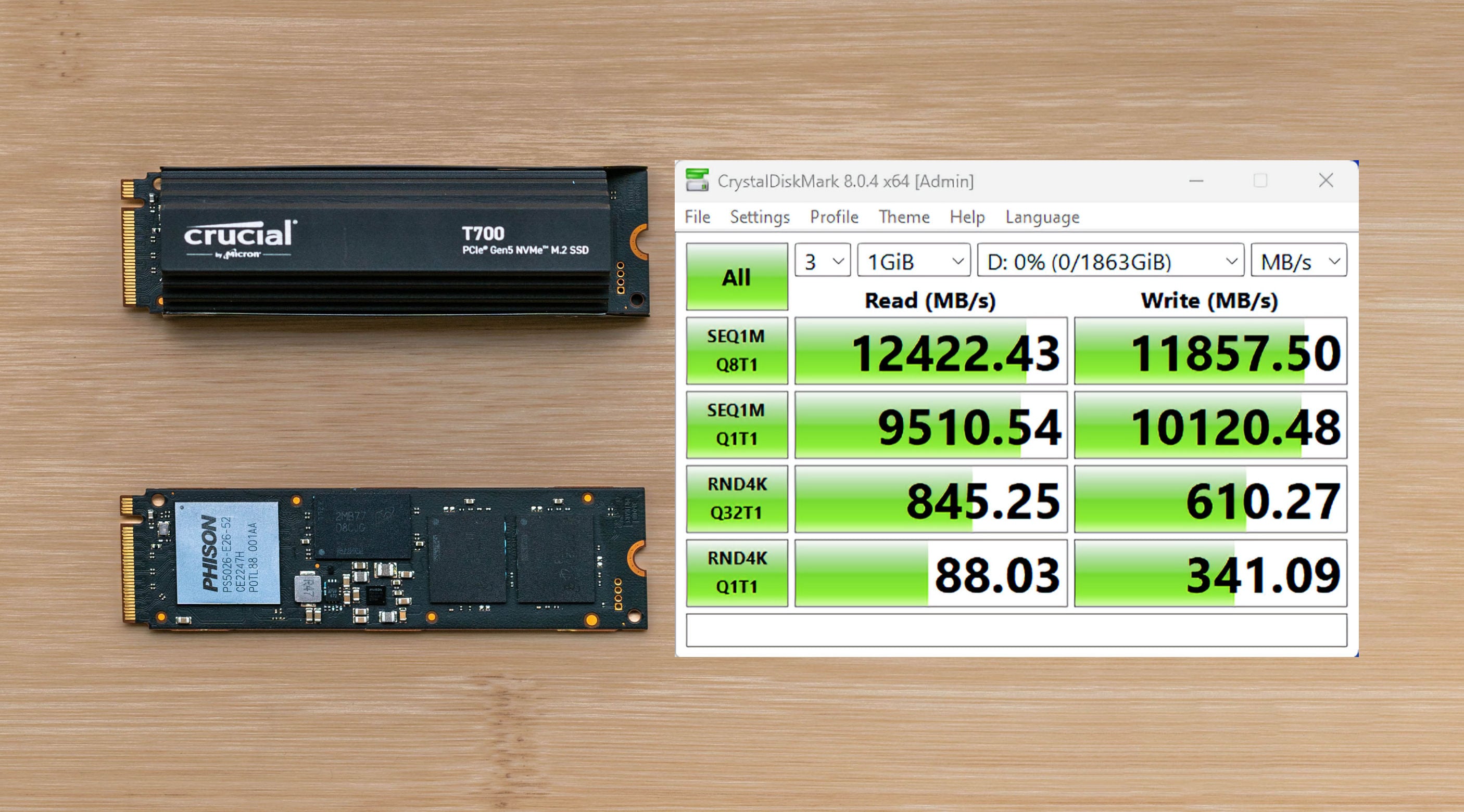 Featured image for Crucial's T700 SSD boasts lightning-fast read and write speeds.