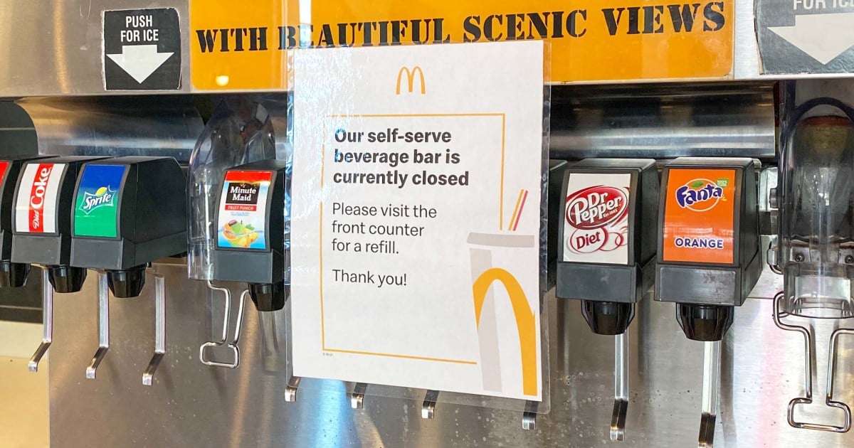 Featured image for McDonald's Ditches Self-Serve Soda Stations