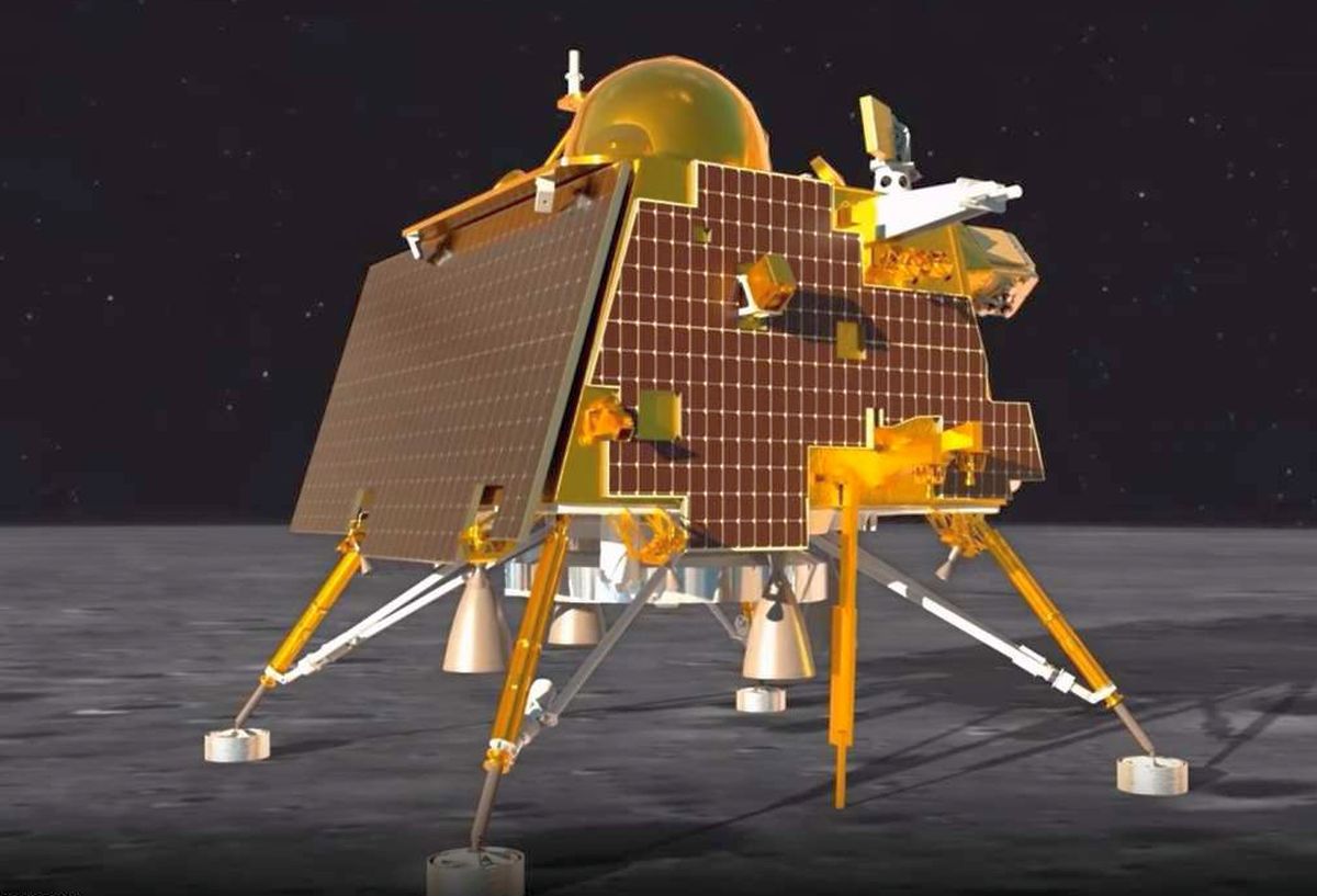 Featured image for "NASA's Laser 'Pings' Chandrayaan-3 Lander on Moon, Paving the Way for Precise Lunar Landings"