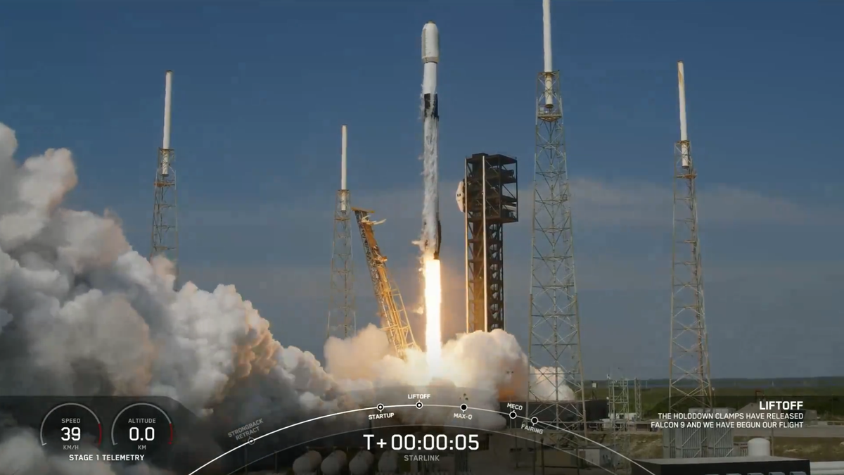 SpaceX Set to Launch 23 Starlink Satellites from Florida Tuesday Morning