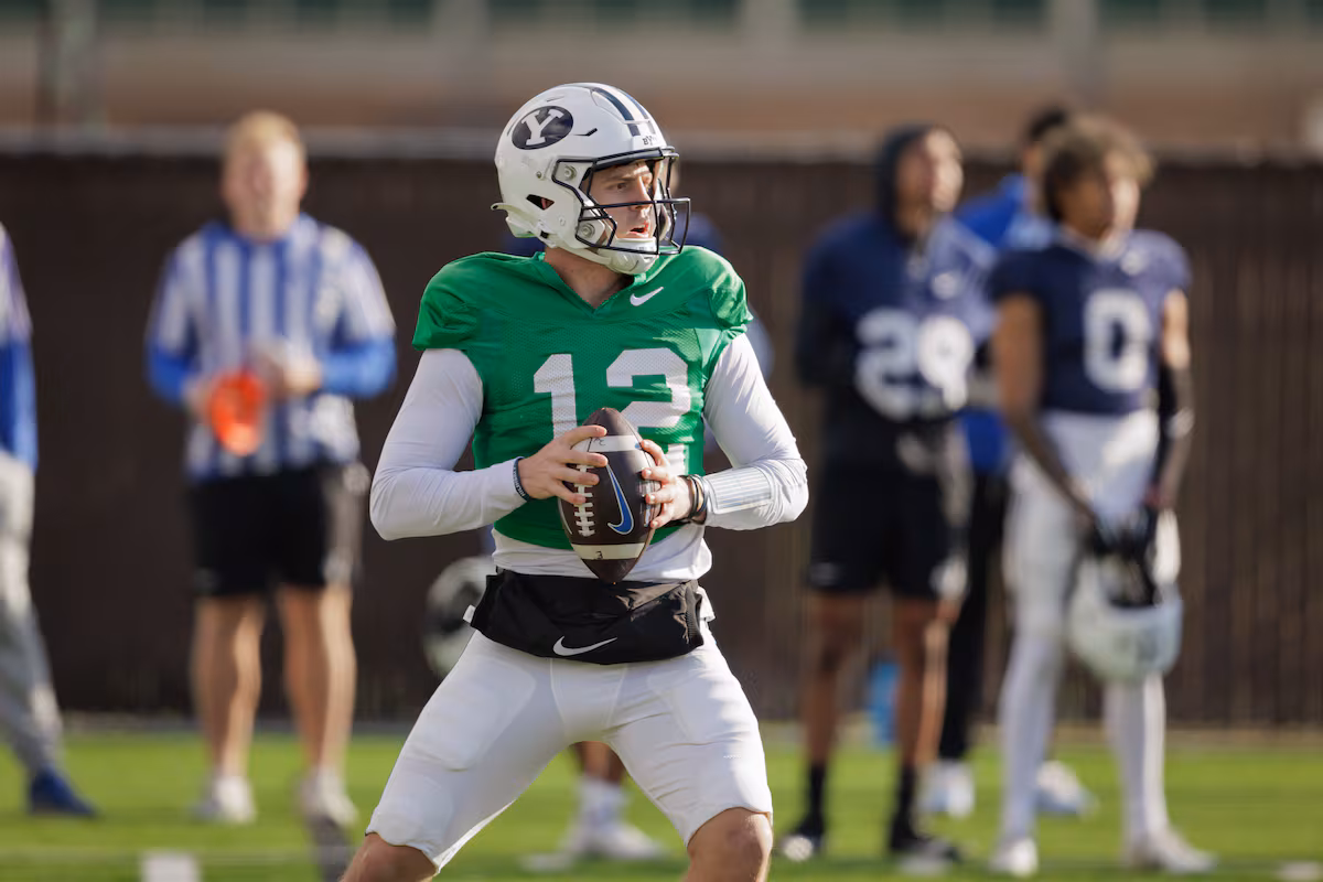 Featured image for BYU QB Retzlaff denies sexual assault allegations amid Honor Code controversy