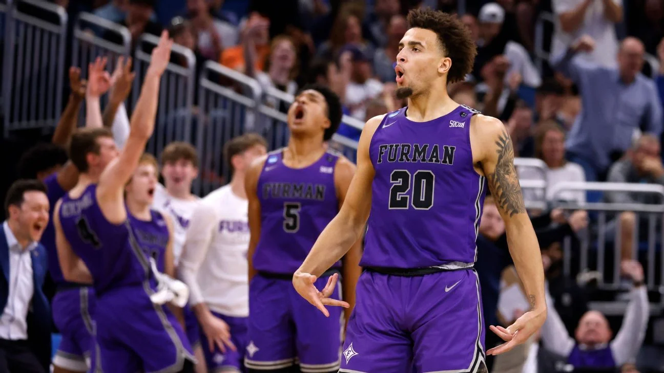 "Upset Alert: Furman Shocks Virginia in March Madness 2023 First Round"