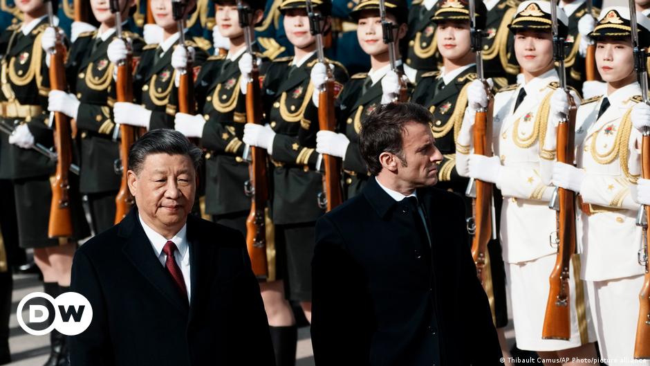 Macron's China Visit: Seeking Diplomatic Breakthrough in Ukraine War and Tension with Russia.