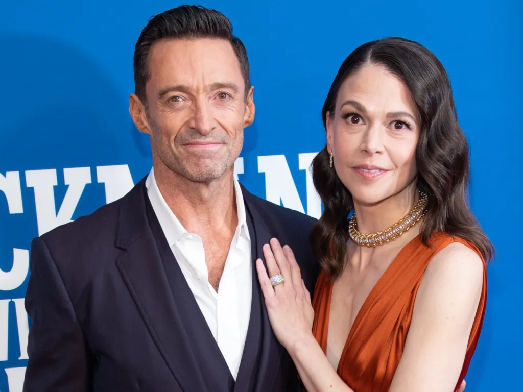Featured image for Hugh Jackman and Sutton Foster's Alleged Romance Sparks Public Interest