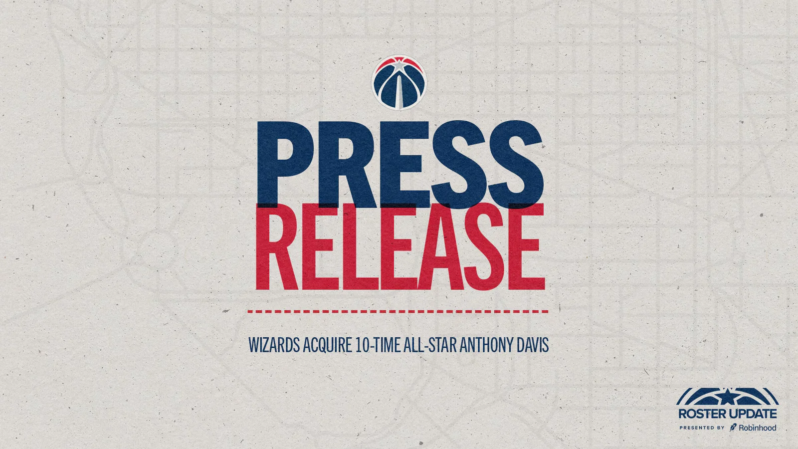 Wizards land Anthony Davis in three-team blockbuster