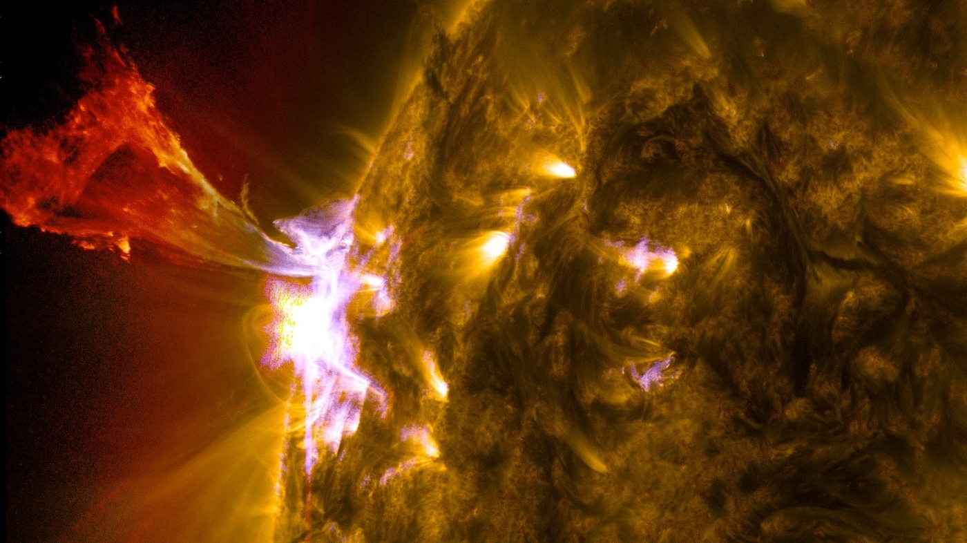 Featured image for "The Biggest Solar Storm in Recorded History: A Look at the Solar Maximum"