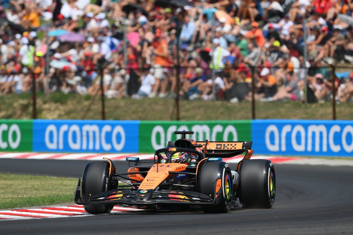Featured image for McLaren Dominates Hungarian GP Qualifying with Piastri and Norris