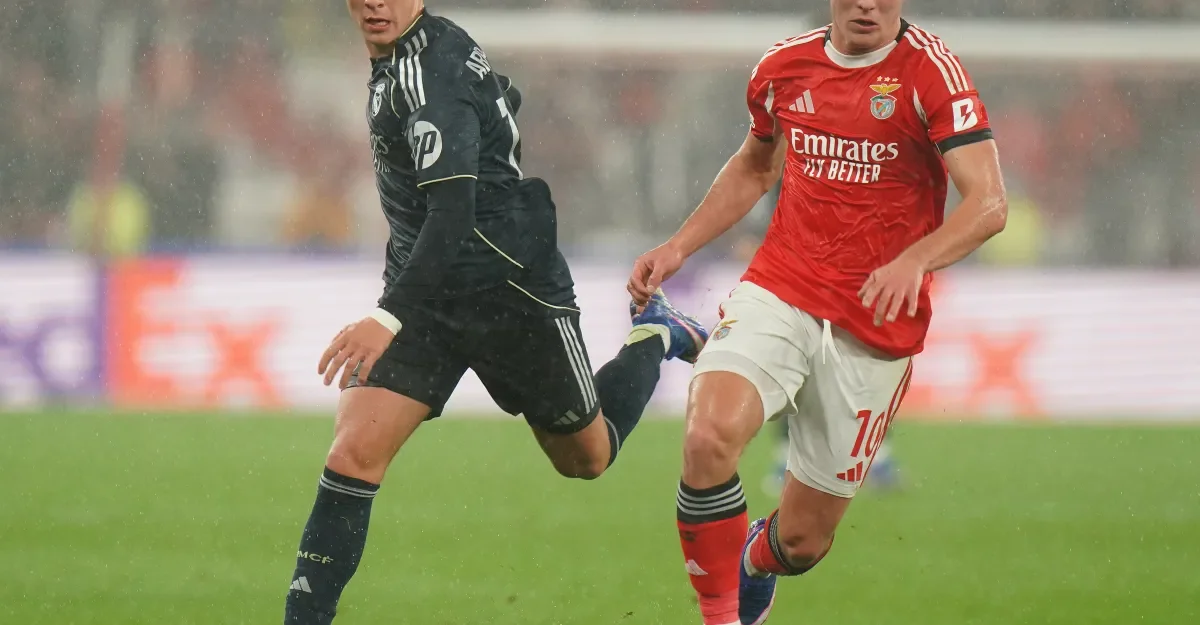 Benfica stings Real Madrid 4-2 as Lisbon exposes defensive fragility
