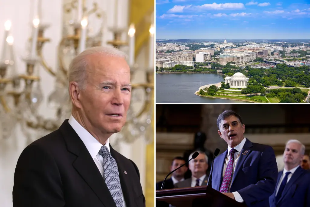 Biden reverses controversial DC crime bill.