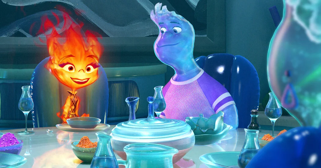 Pixar's 'Elemental' Fails to Impress, Raising Concerns for the Brand's Future.
