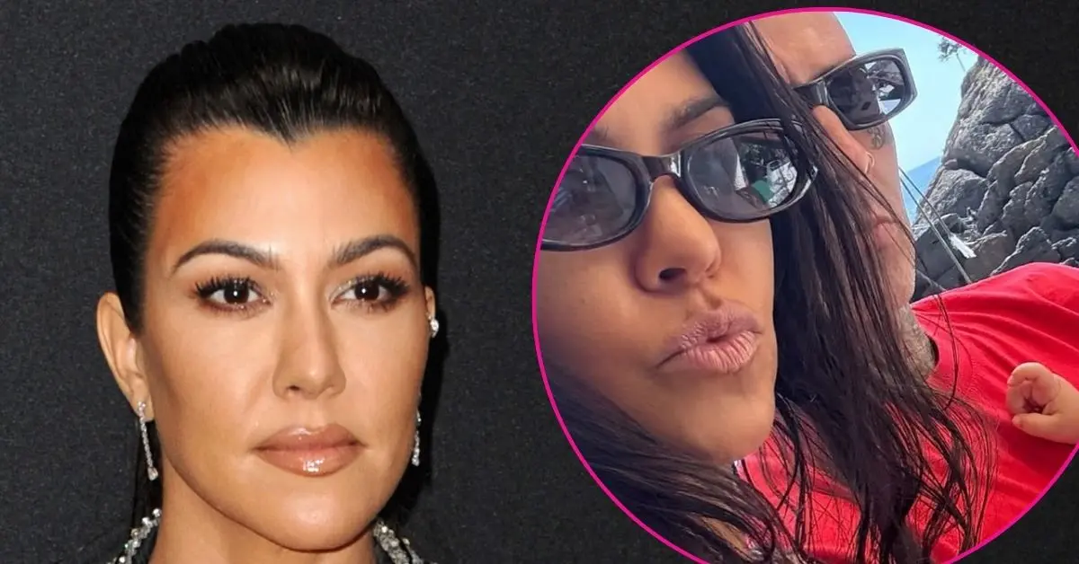 Featured image for Kourtney Kardashian and Travis Barker Share Family Moments Amid Pregnancy Rumors