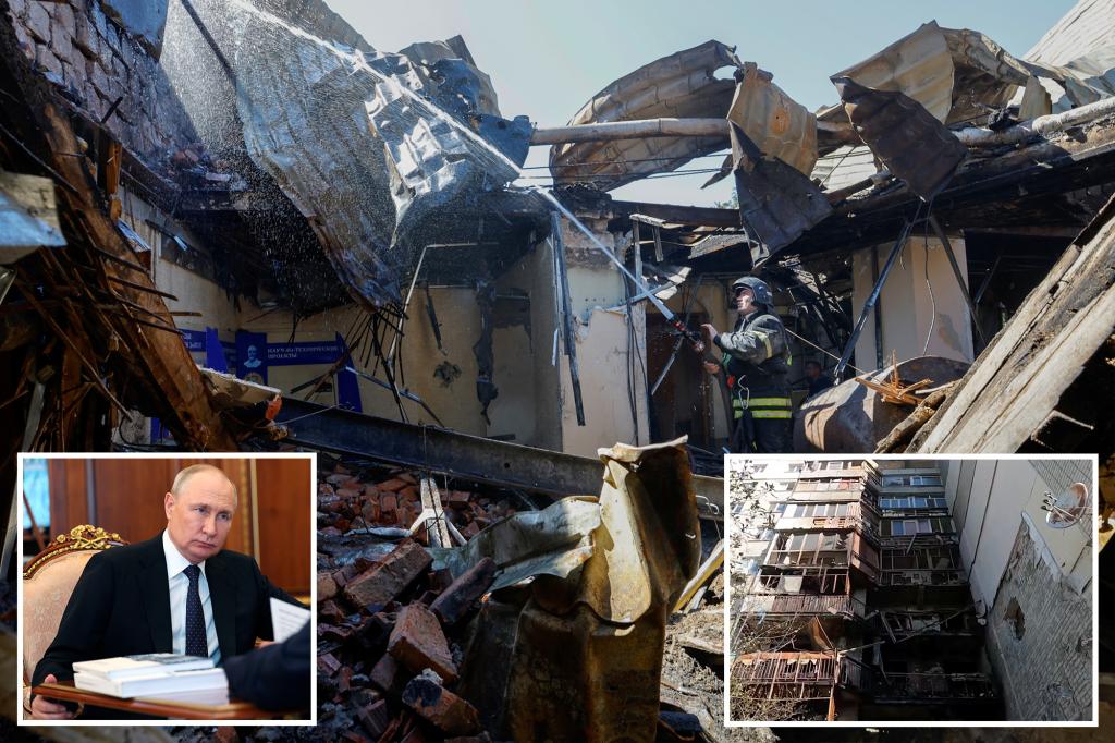 Russia's Rapid Advancement in Northeast Ukraine: Drone and Missile Barrage