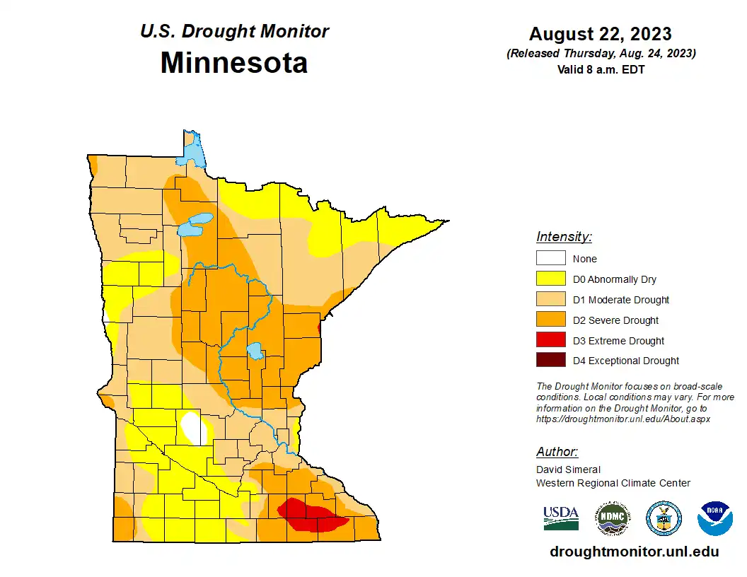 "Drought Concerns Deepen as Severe Drought Widens in Minnesota and Iowa"