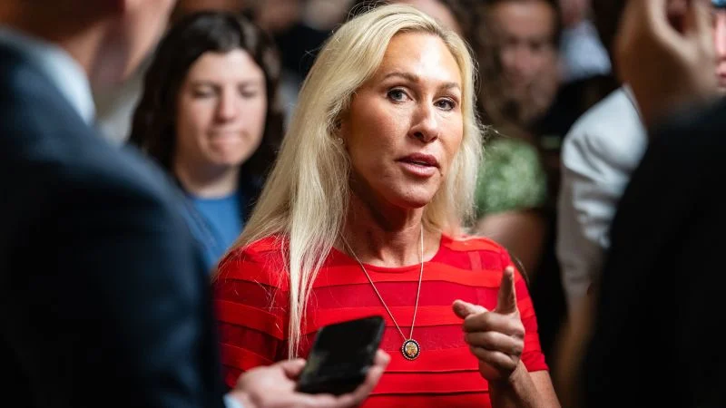 Featured image for Greene Criticizes GOP Shutdown Strategy and Speaker Johnson in Private Call