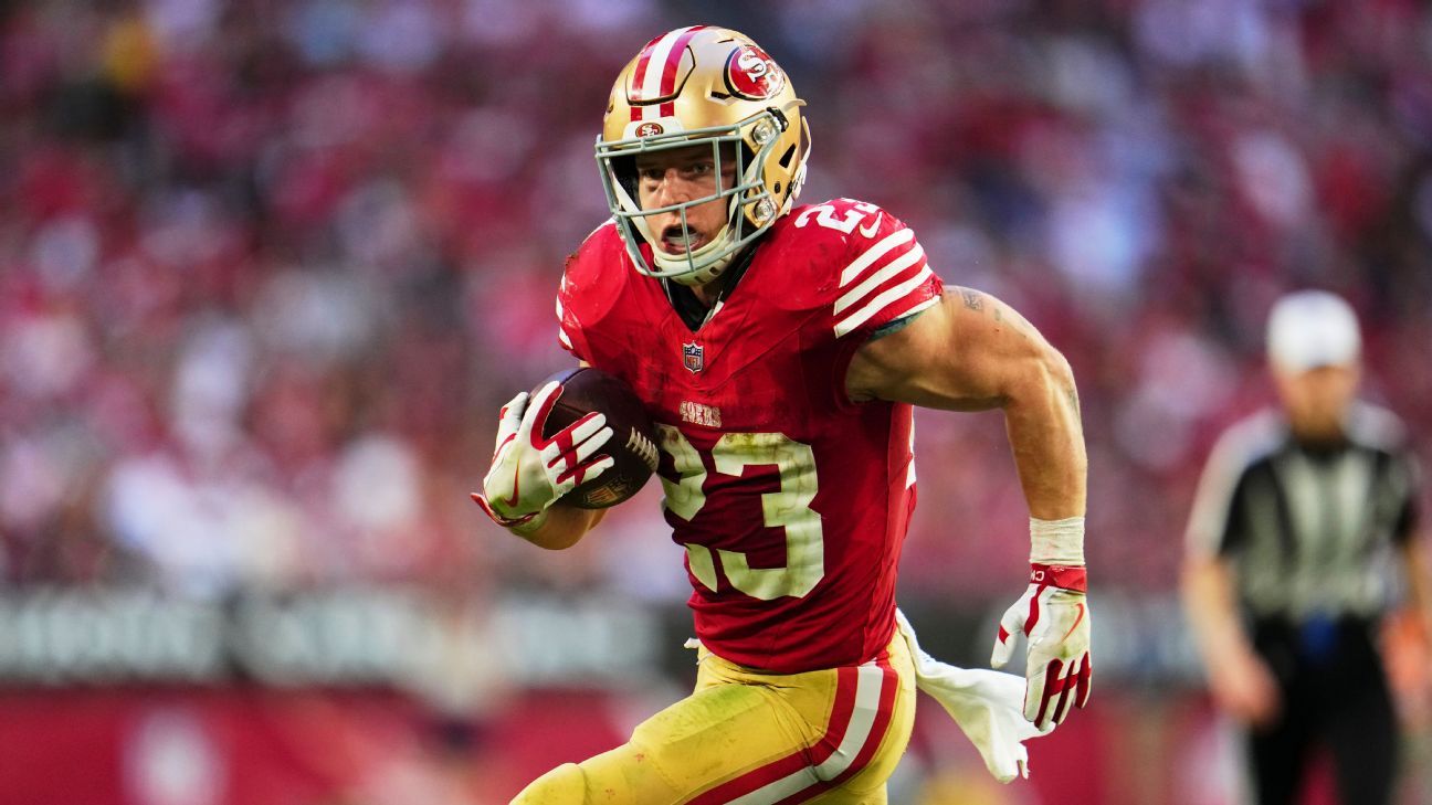 49ers' McCaffrey Signs Record 2-Year, $38M Extension