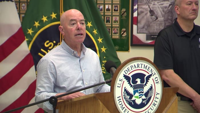 Featured image for "Mayorkas Faces Impeachment Threat Amid Border Crisis"