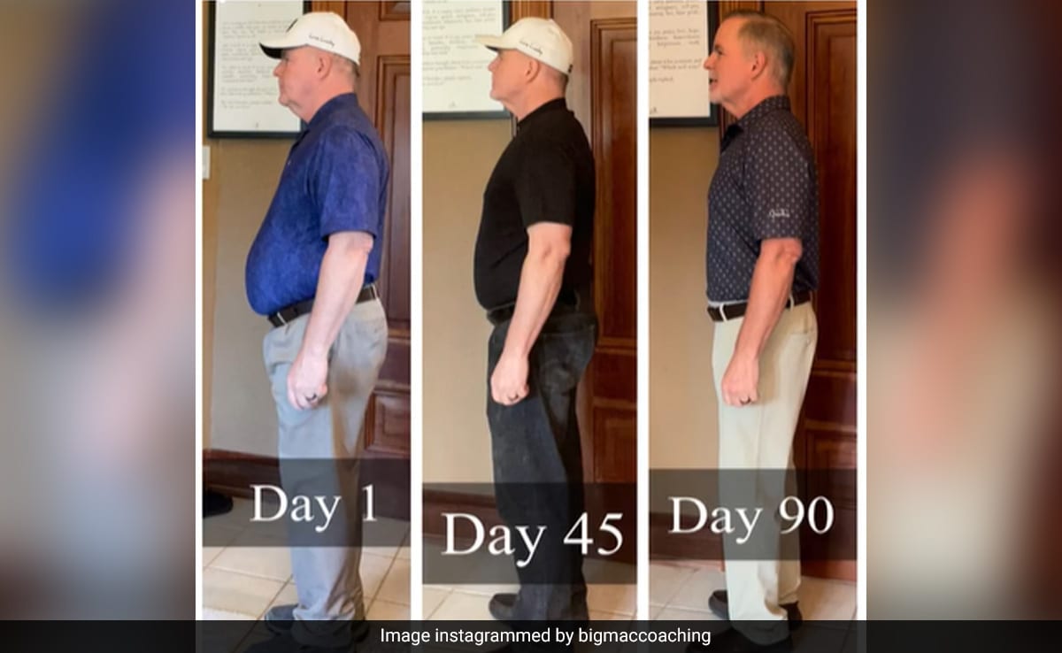 Man loses over 50 pounds with 100-day McDonald's diet.