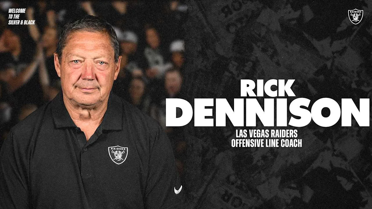 Raiders hire veteran Rick Dennison as offensive line coach