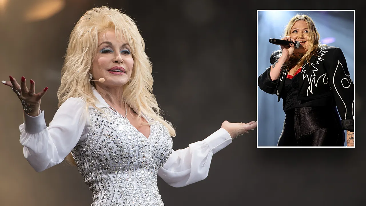 Featured image for "Dolly Parton Stands by Elle King After Grand Ole Opry Performance"