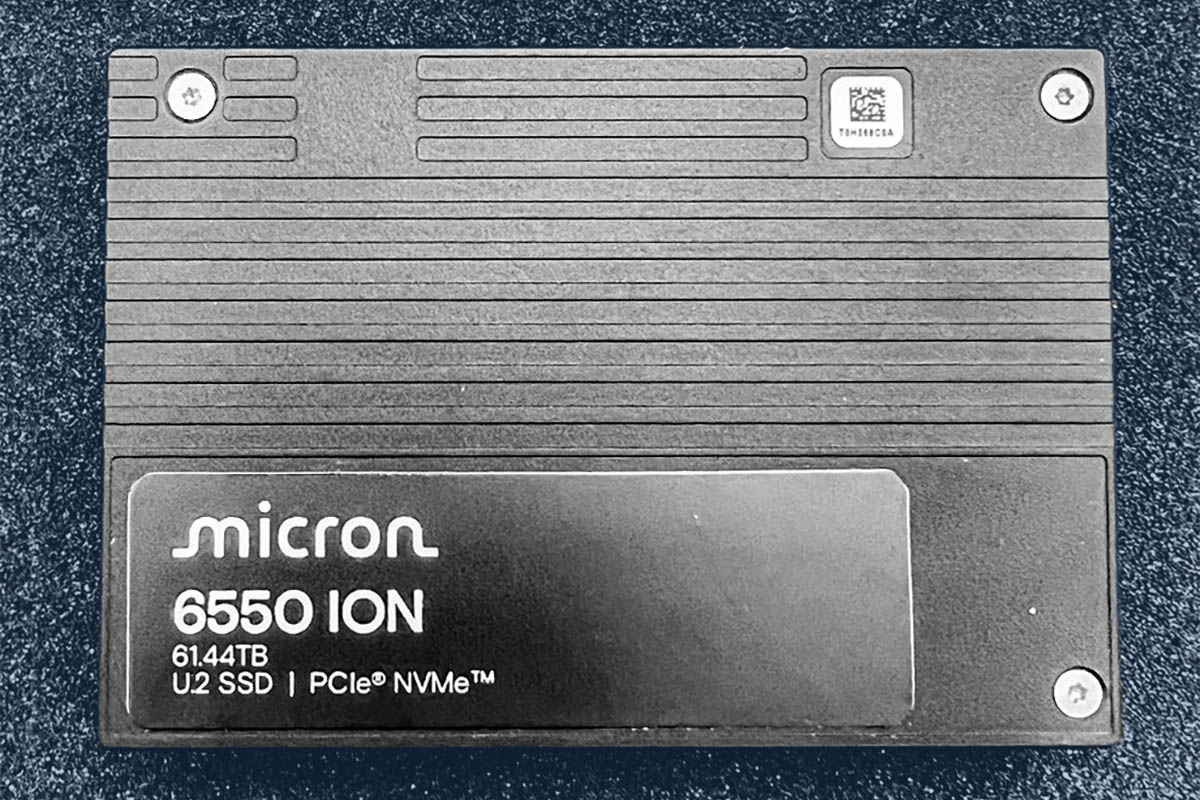 Featured image for Micron Unveils 6550 ION SSD with 61.44TB Capacity and PCIe Gen5 Performance