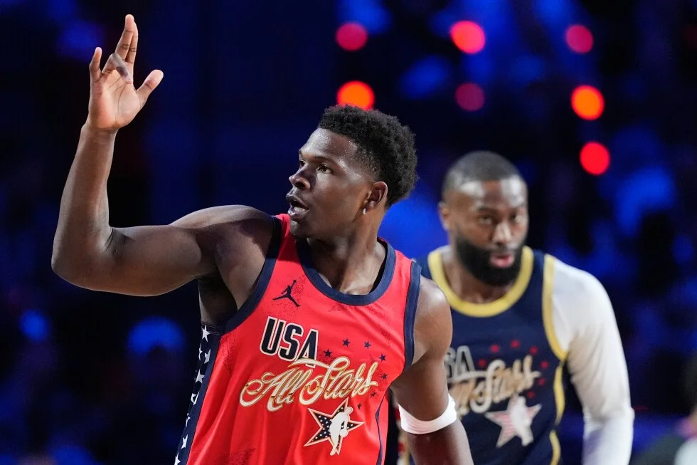 Edwards Stars in All-Star Triumph, Claims MVP