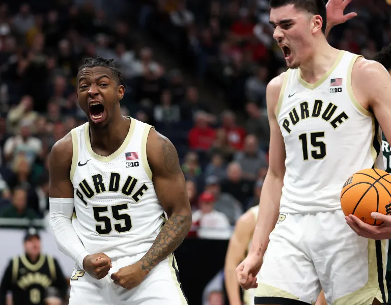 Featured image for "Purdue Defeats Michigan State 67-62 in Big Ten Tournament Quarterfinal"