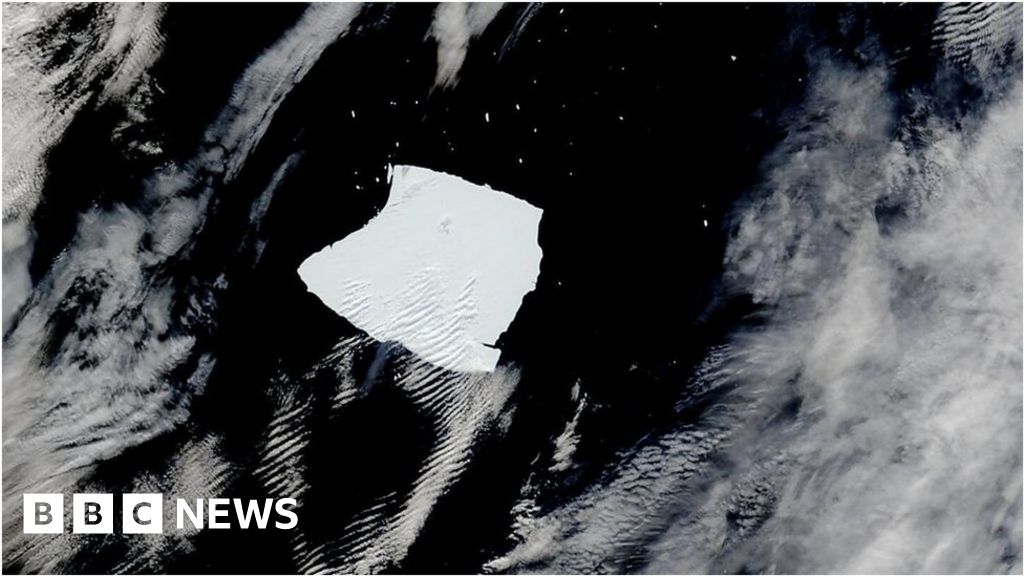 Featured image for "Massive Iceberg A23a Spins and Drifts Away from Antarctica"