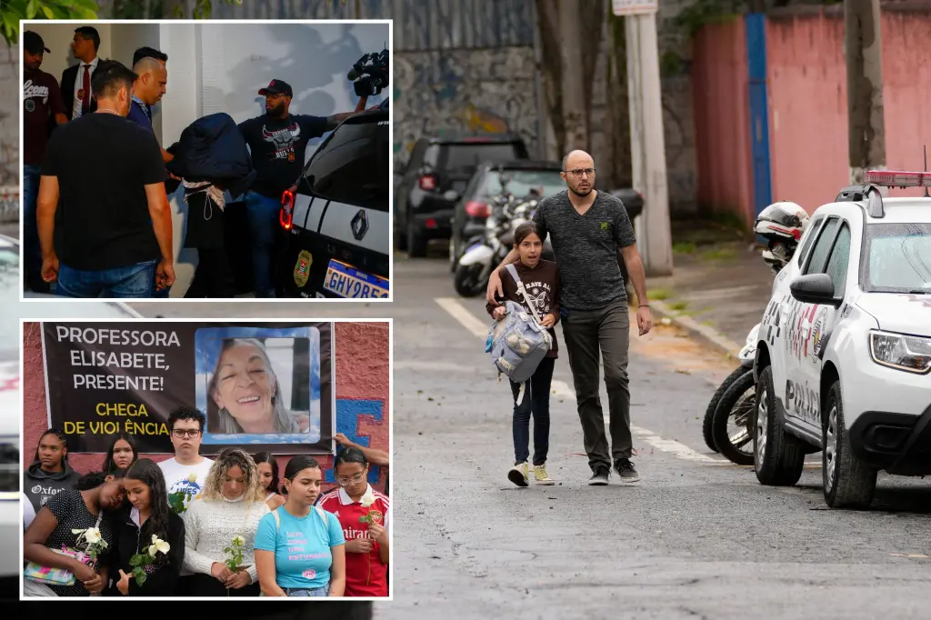 Fatal Attack on Brazilian Teacher by Student and 5 Others.