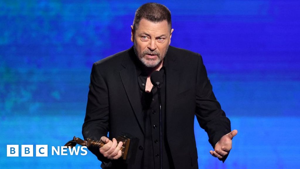 Featured image for Nick Offerman Condemns Homophobic Hate Against "The Last of Us"