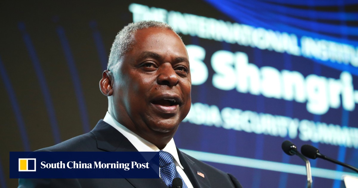US Defense Secretary Lloyd Austin addresses China tensions at Asia security summit.
