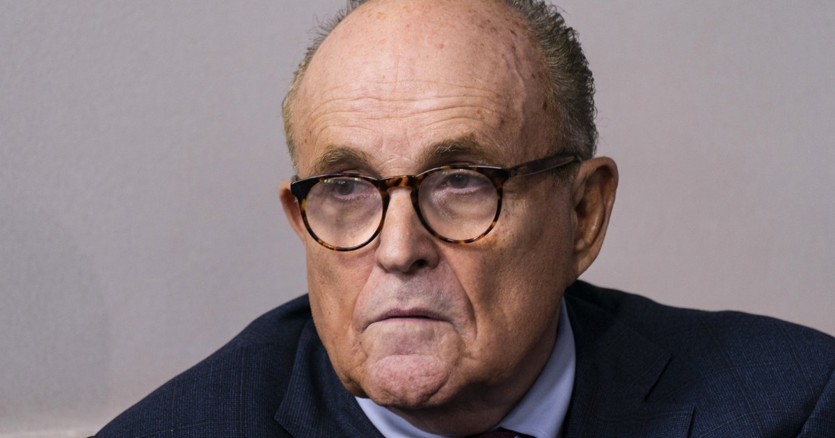 "Disciplinary Panel Urges Disbarment of Rudy Giuliani Over False Election Fraud Claims"
