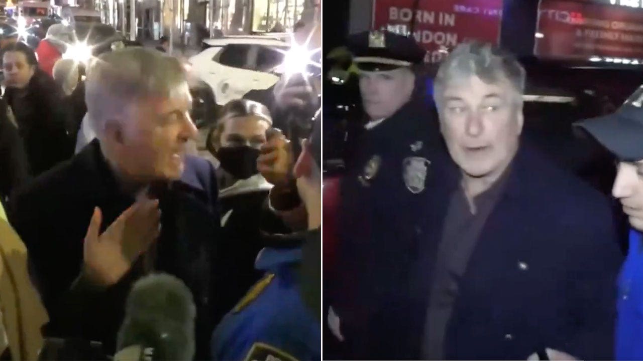 Featured image for Alec Baldwin's fiery clash with pro-Palestinian activists ignites NYC protests
