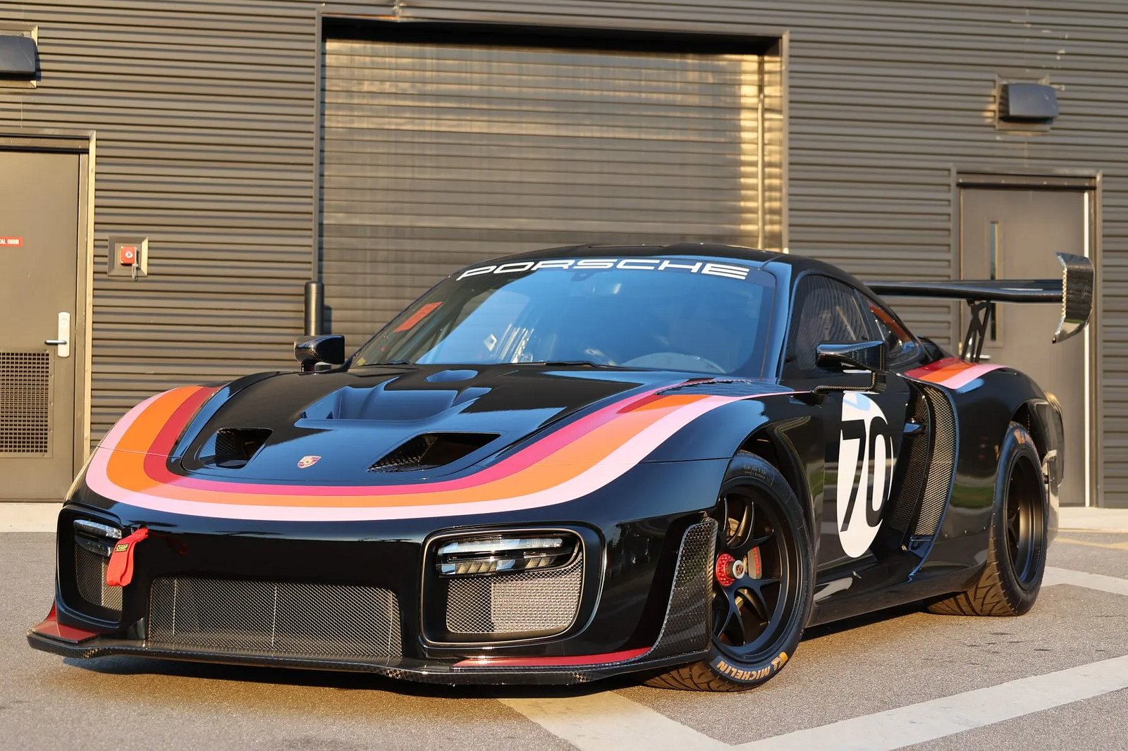 Featured image for "Rare and Powerful 2019 Porsche 935 Track Car Commands High Auction Price"