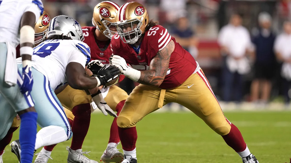 "49ers' Feliciano Takes on Larger O-Line Role in Matchup Against Jaguars"