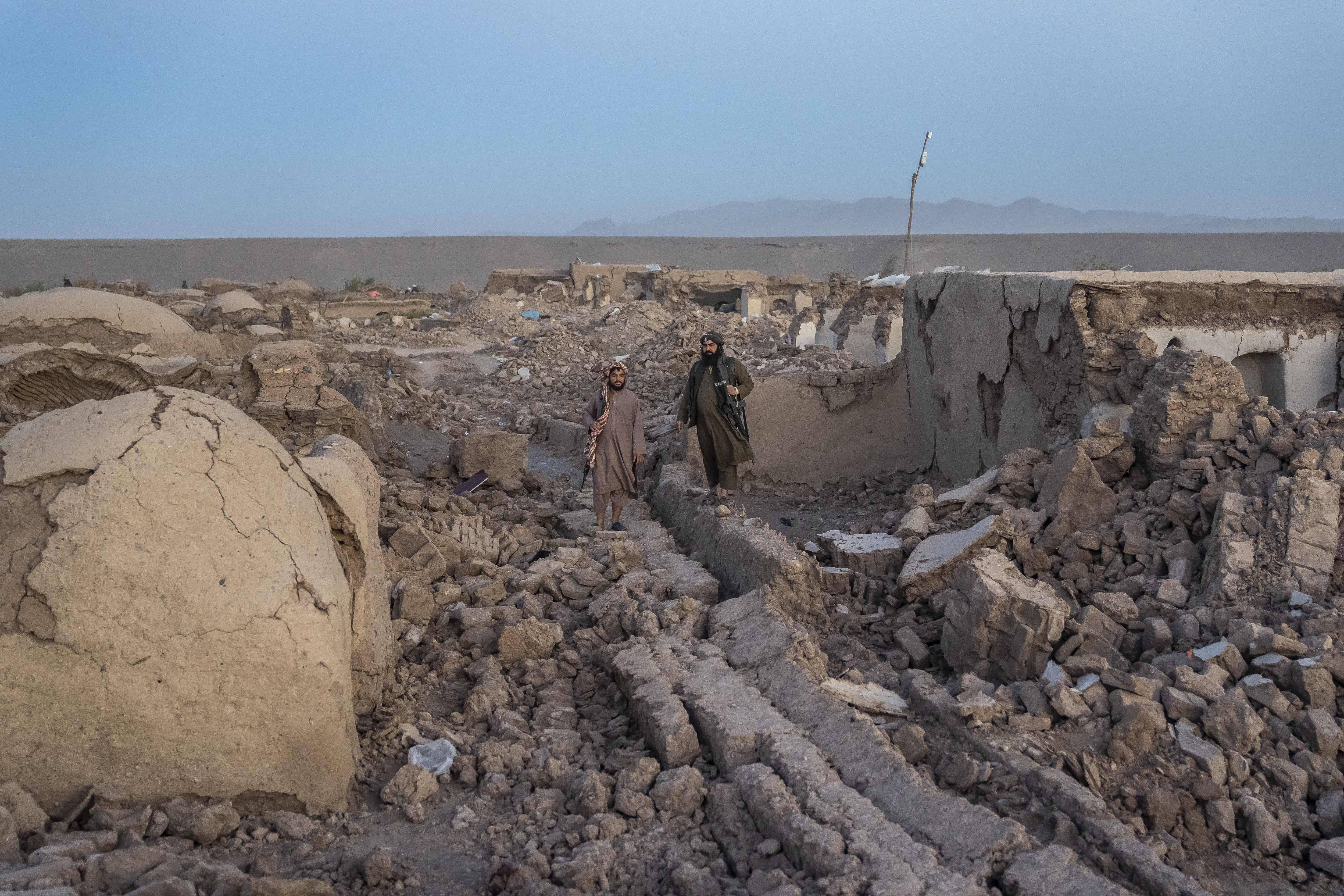 "Devastating Afghan Earthquakes Claim Over 2,000 Lives, Leaving Villages in Ruins"