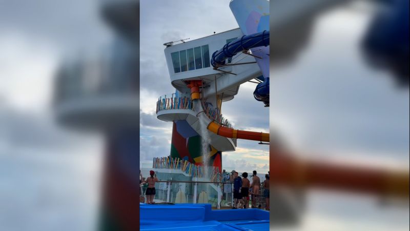 Featured image for Royal Caribbean cruise water slide injury incident
