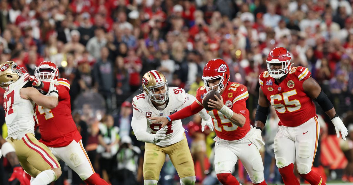 Featured image for "Patrick Mahomes Leads Chiefs to Super Bowl 58 Victory Over 49ers"