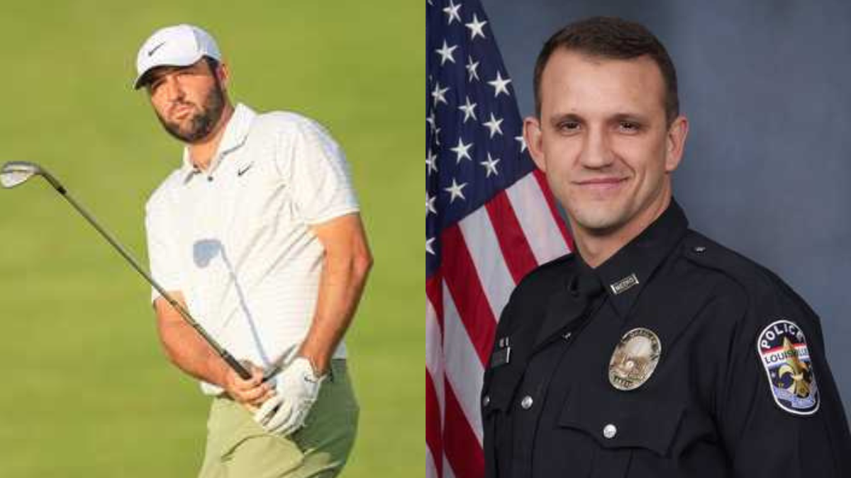 Featured image for LMPD Detective Thanks Scottie Scheffler, Jokes About $80 Pants