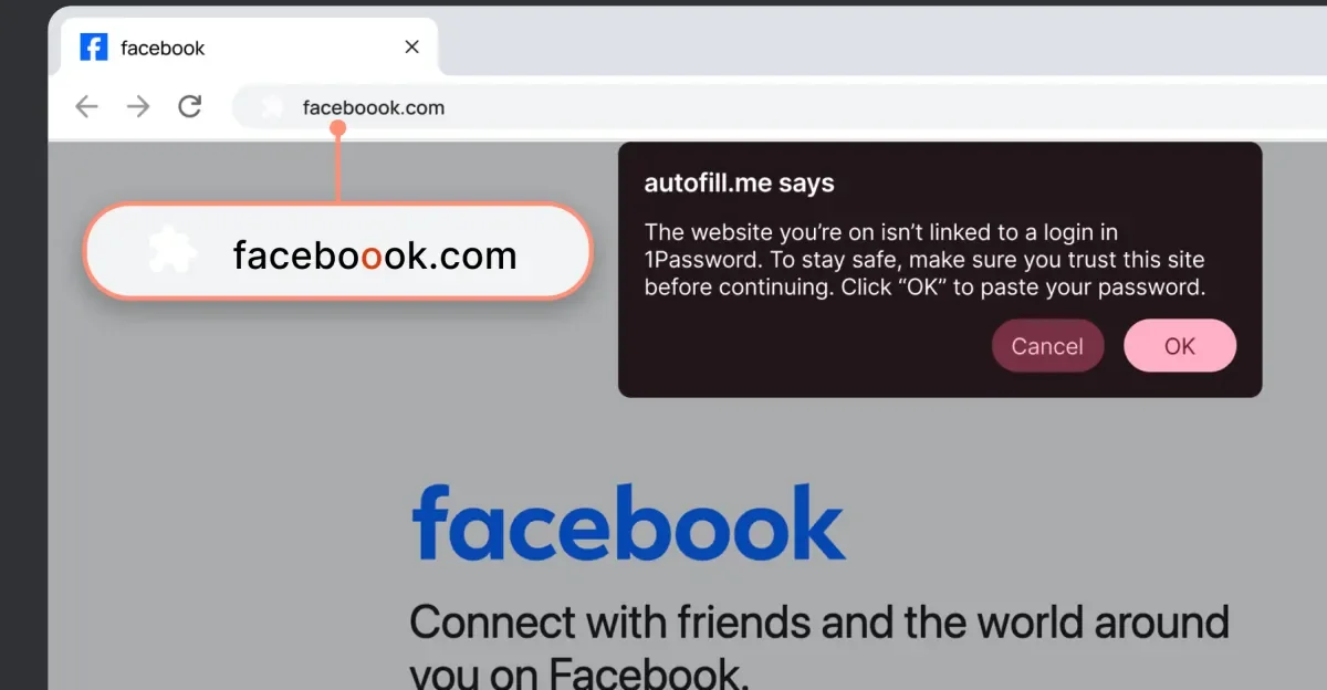 1Password adds phishing-warning guard to its browser extension