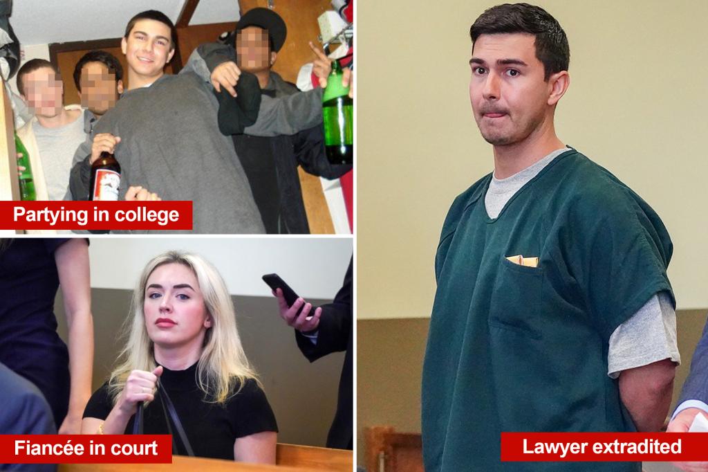 NJ lawyer and fiancée face court over Boston rape spree.