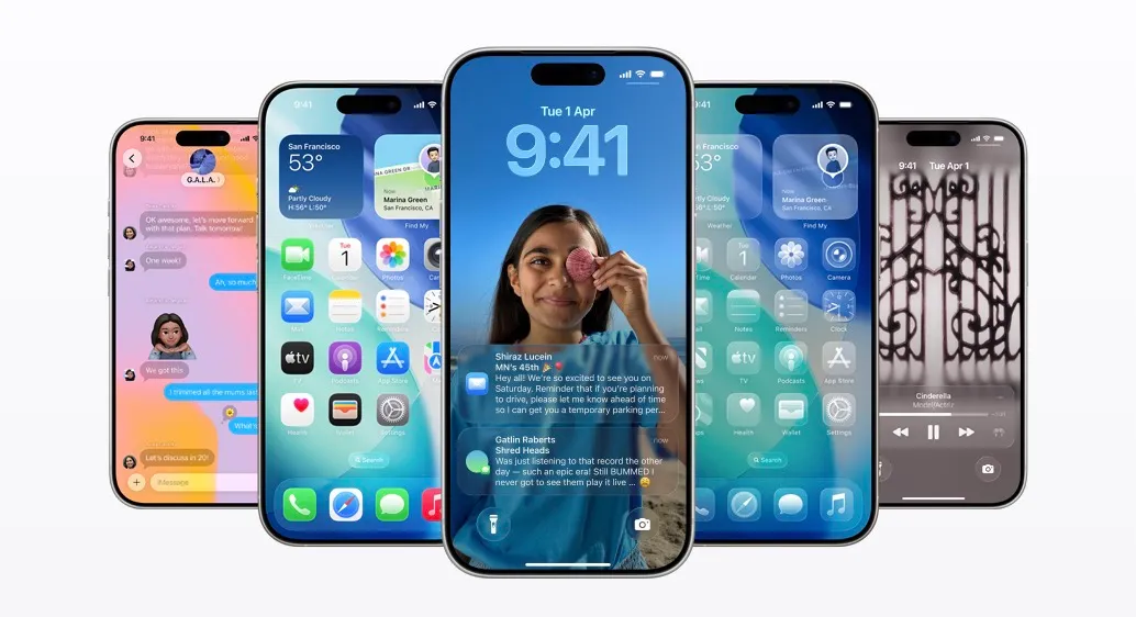 Featured image for Apple Releases iOS 26 with Liquid Glass Design to All Users