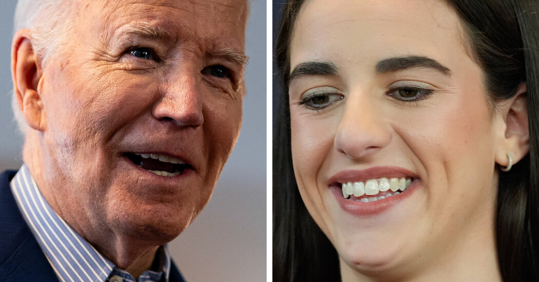 Featured image for "President Biden Addresses Disparity in Caitlin Clark's WNBA Salary Compared to Male Counterparts"