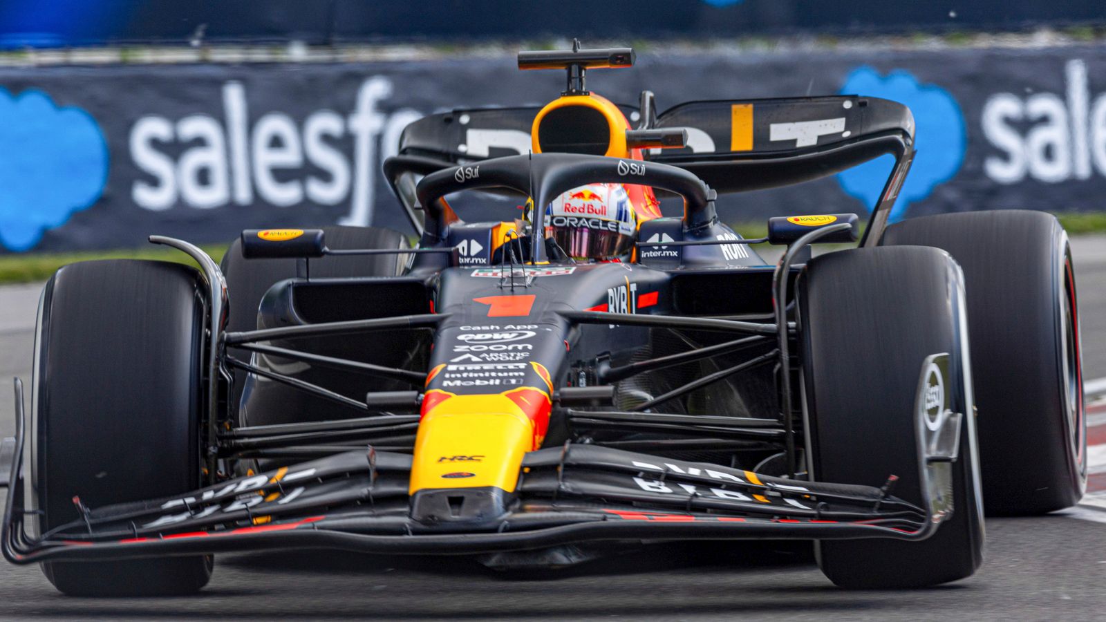 Verstappen's Canadian GP Victory Marred by Bird Stuck on Red Bull Car.