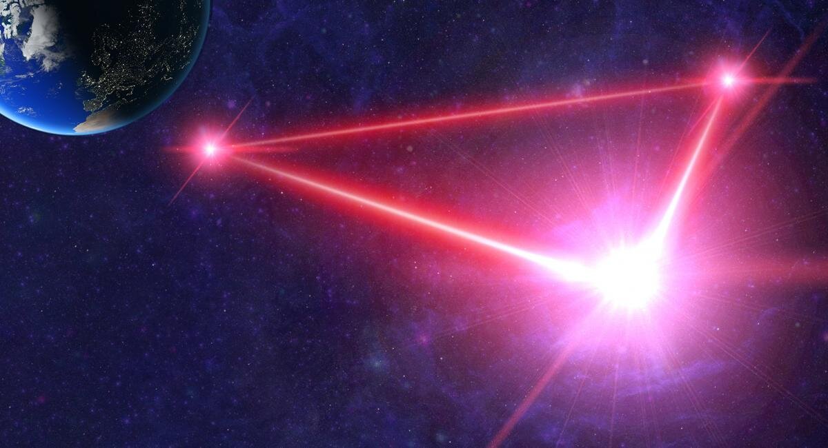 Hunting for the elusive gravitational signal.