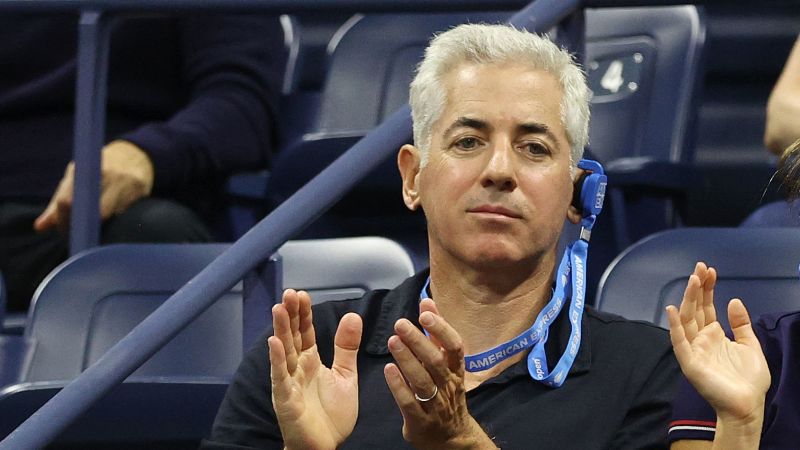 Featured image for Billionaire Bill Ackman's Pro Tennis Debut Sparks Criticism and Mockery