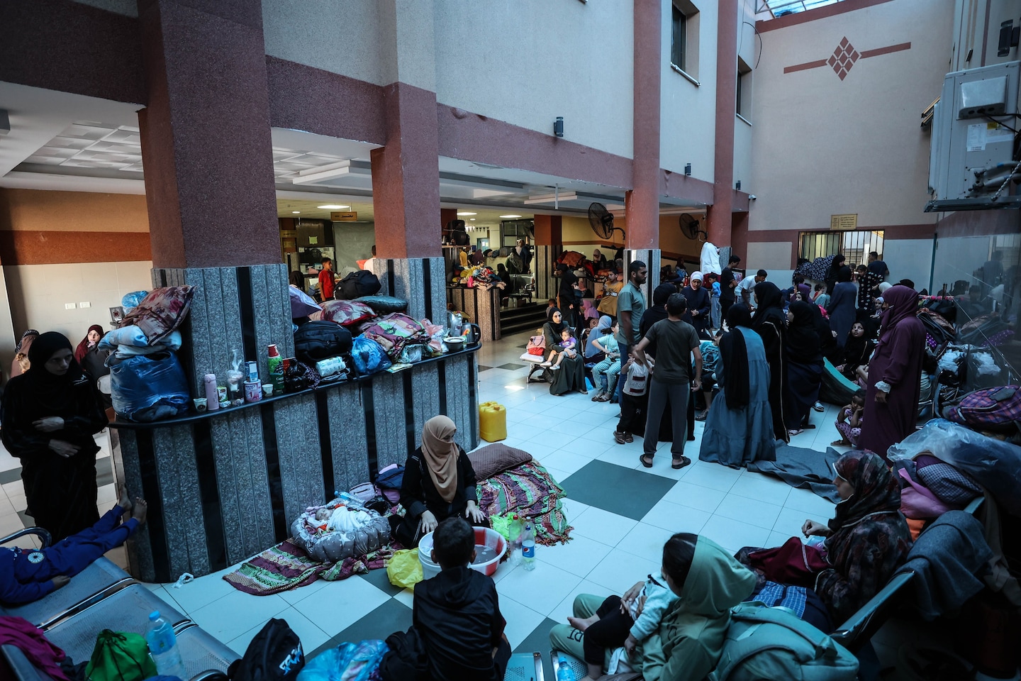 Gaza's Desperate Crisis: Fleeing Civilians, Overwhelmed Hospitals, and Disease Outbreaks