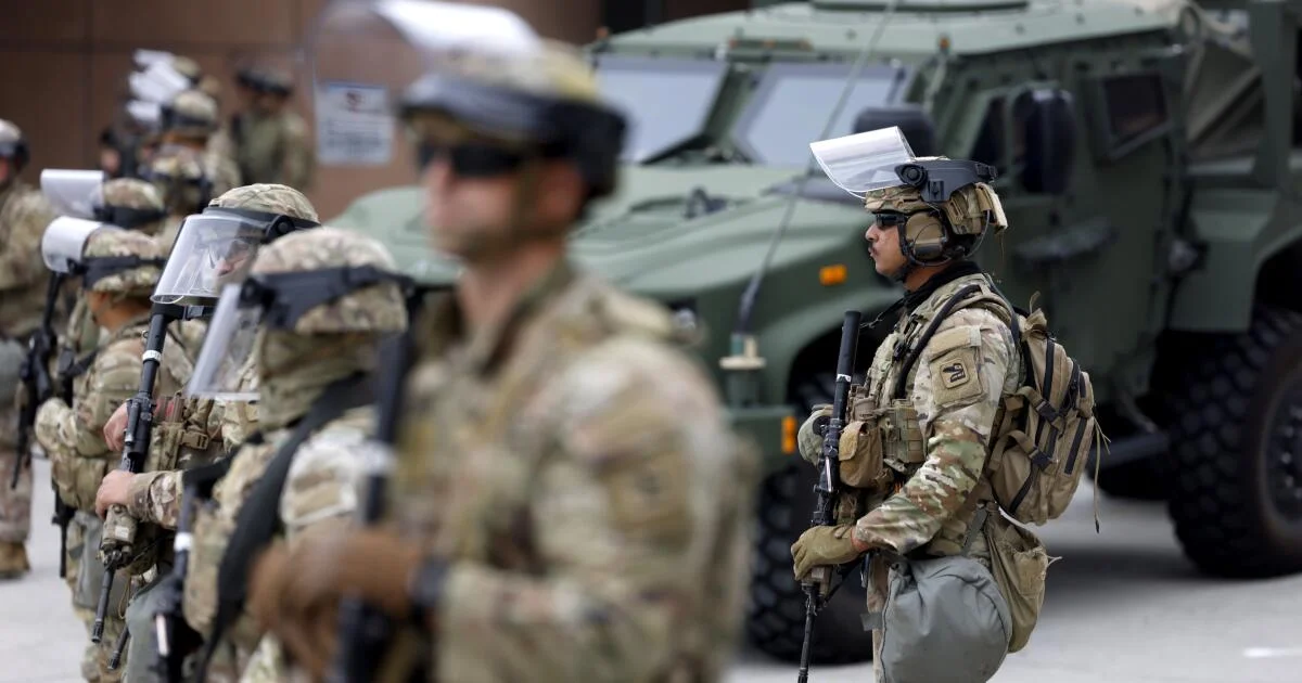Half of National Guard troops deployed in Los Angeles to be withdrawn