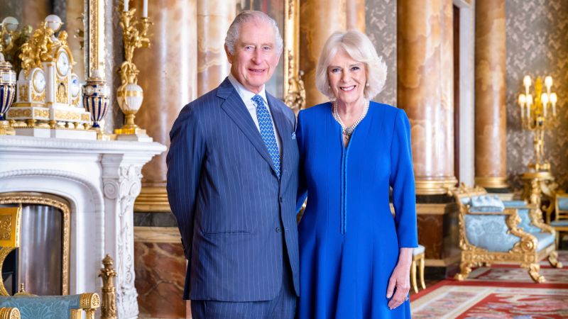 "Royal Couple Unveil New Portraits Ahead of Coronation"